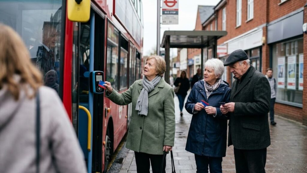 UK concessionary bus pass rules