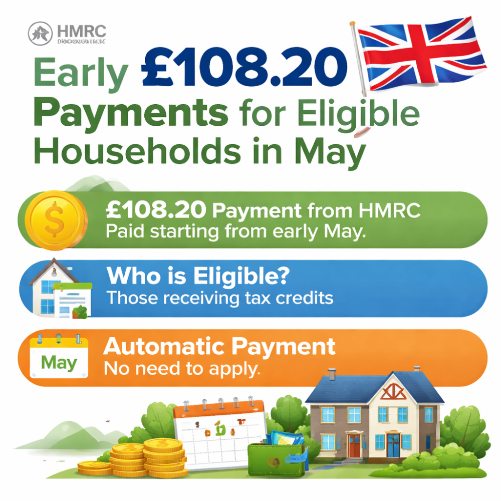 HMRC Confirms Early £108.20 Payments
